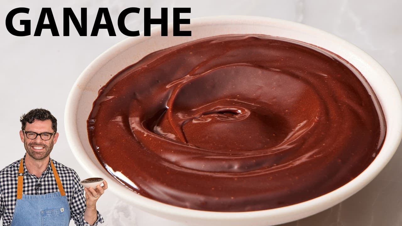 EASY Chocolate Ganache Recipe