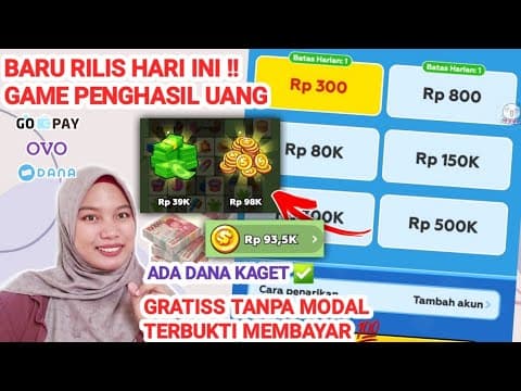 BARU RILIS HARI INI!! GAME PENGHASIL UANG 2026 TERBUKTI MEMBAYAR - GAME PENGHASIL SALDO DANA