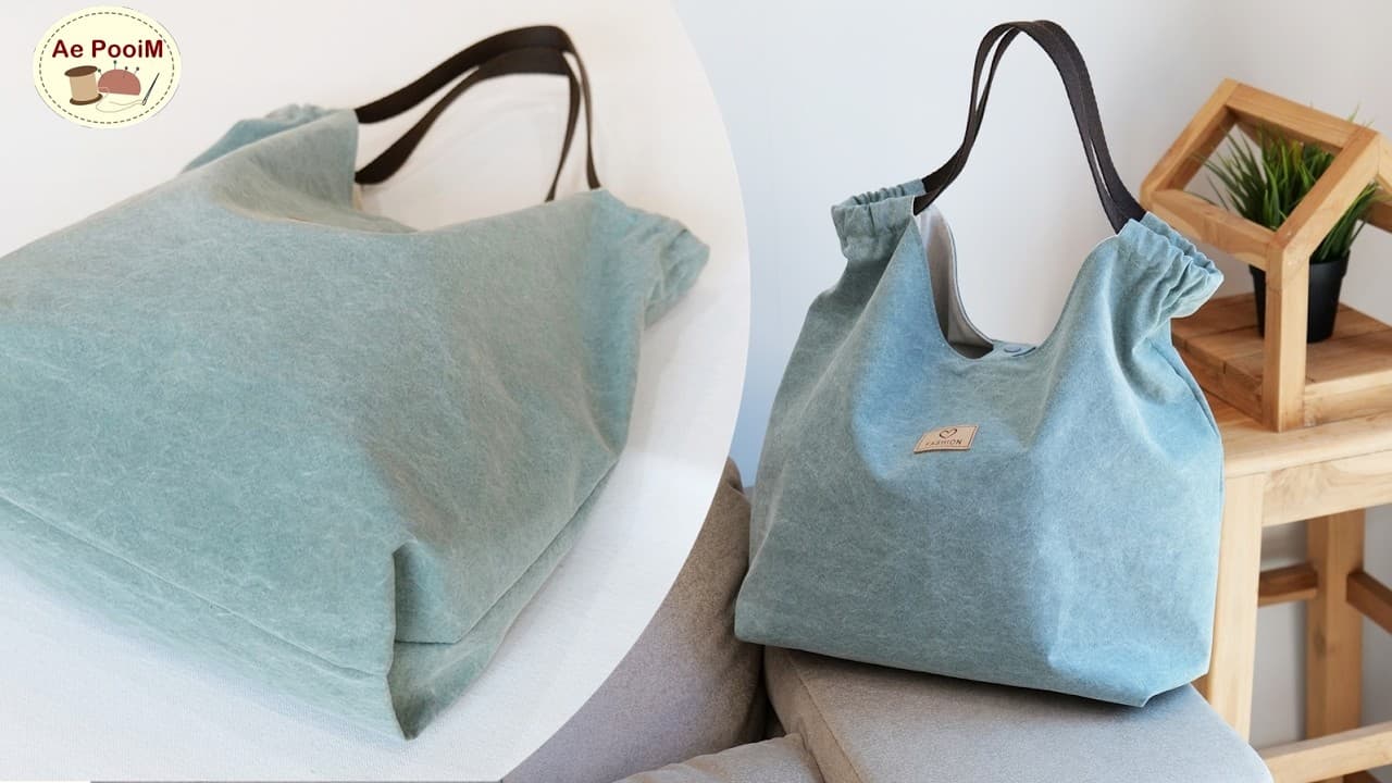 Easy & Cute Tote Bag 🧵 | Quick Sewing Tutorial for Beginners