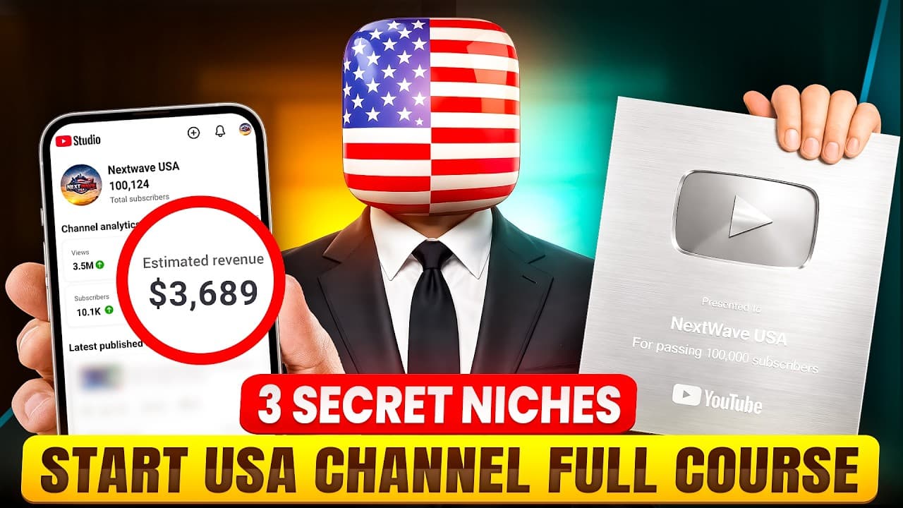 How To Start a USA Based YouTube Channel in 2026 | (3 Best High RPM Niches!)
