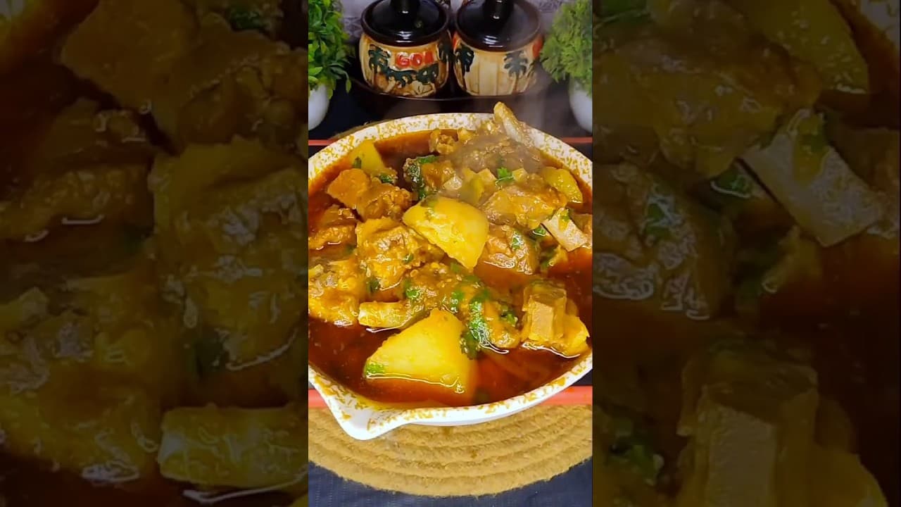 Aloo gosht Recipe #shortsfeed #viral#dua#hadis#islmaicvidoes #wazifa#sabebarat #mutton#aloogosht