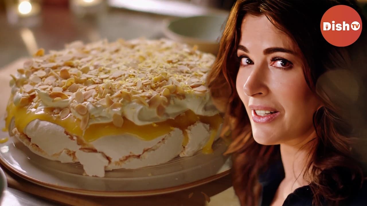 How To Make The Perfect Lemon Pavlova | Simply Nigella