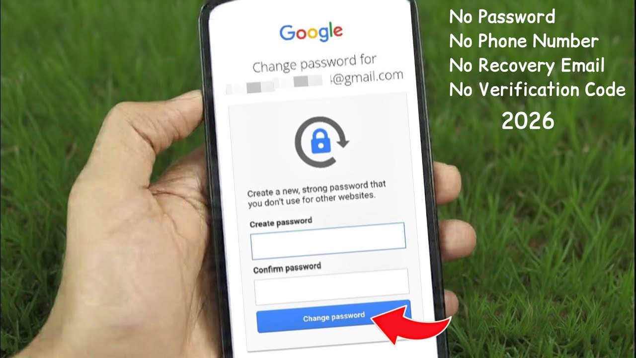 How To Recover Gmail Password Without Phone Number and Recovery Email 2026 || Gmail Account Recovery