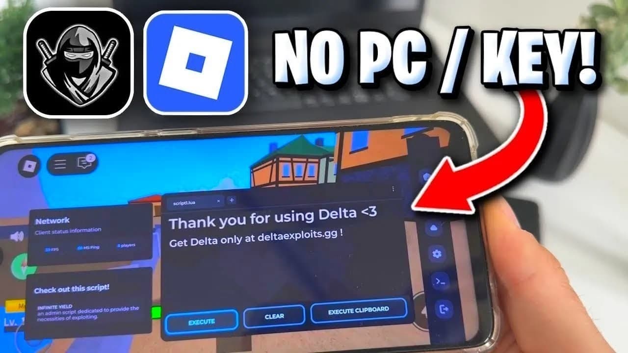 Delta Executor Mobile New UPDATE - How To Download Delta Executor Mobile No KEY - Review 2026 🔥