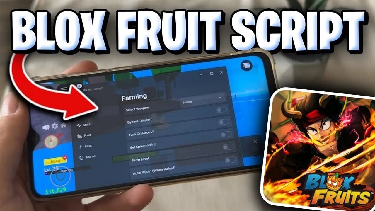 Blox Fruit Script 2026 - How To Get Blox Fruit Script Mobile, Script Blox Fruit (Blox Fruits Script)