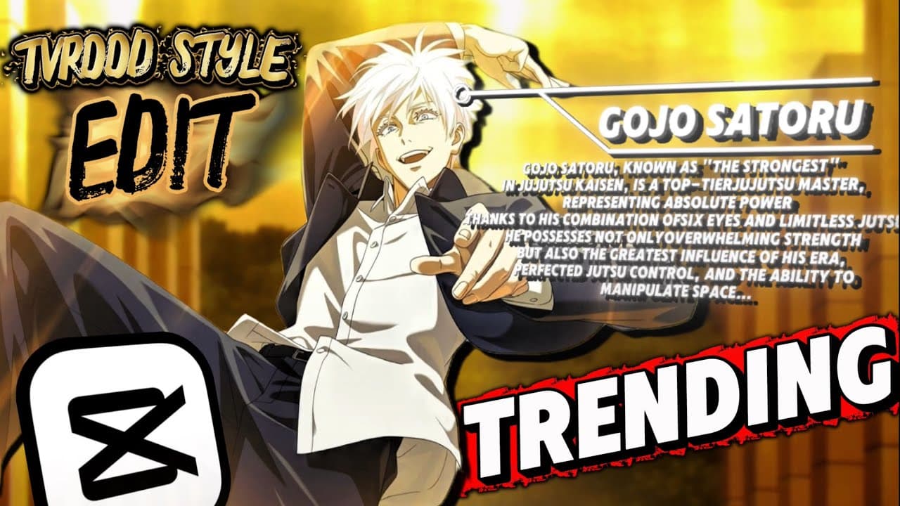 How To Edit The "Tvrood Style Edit" Trend On Capcut | MONTAGEM TENTA Edit