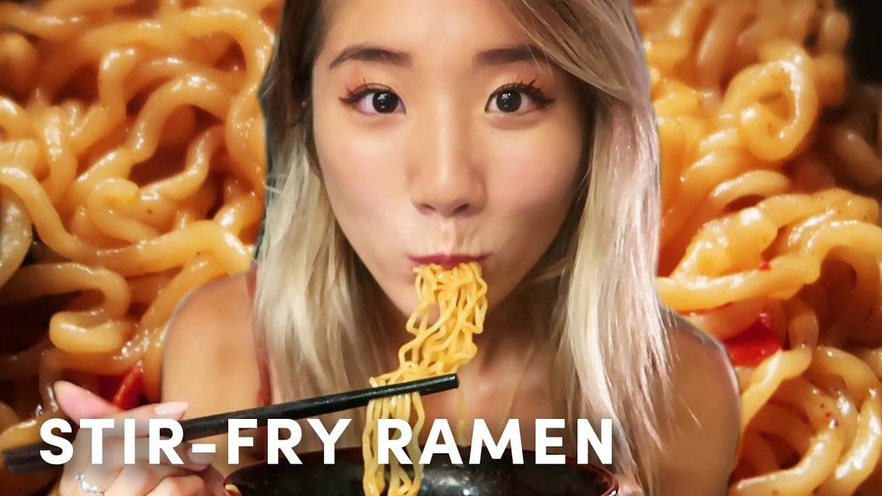 STIR-FRY RAMEN RECIPE | YB Chang