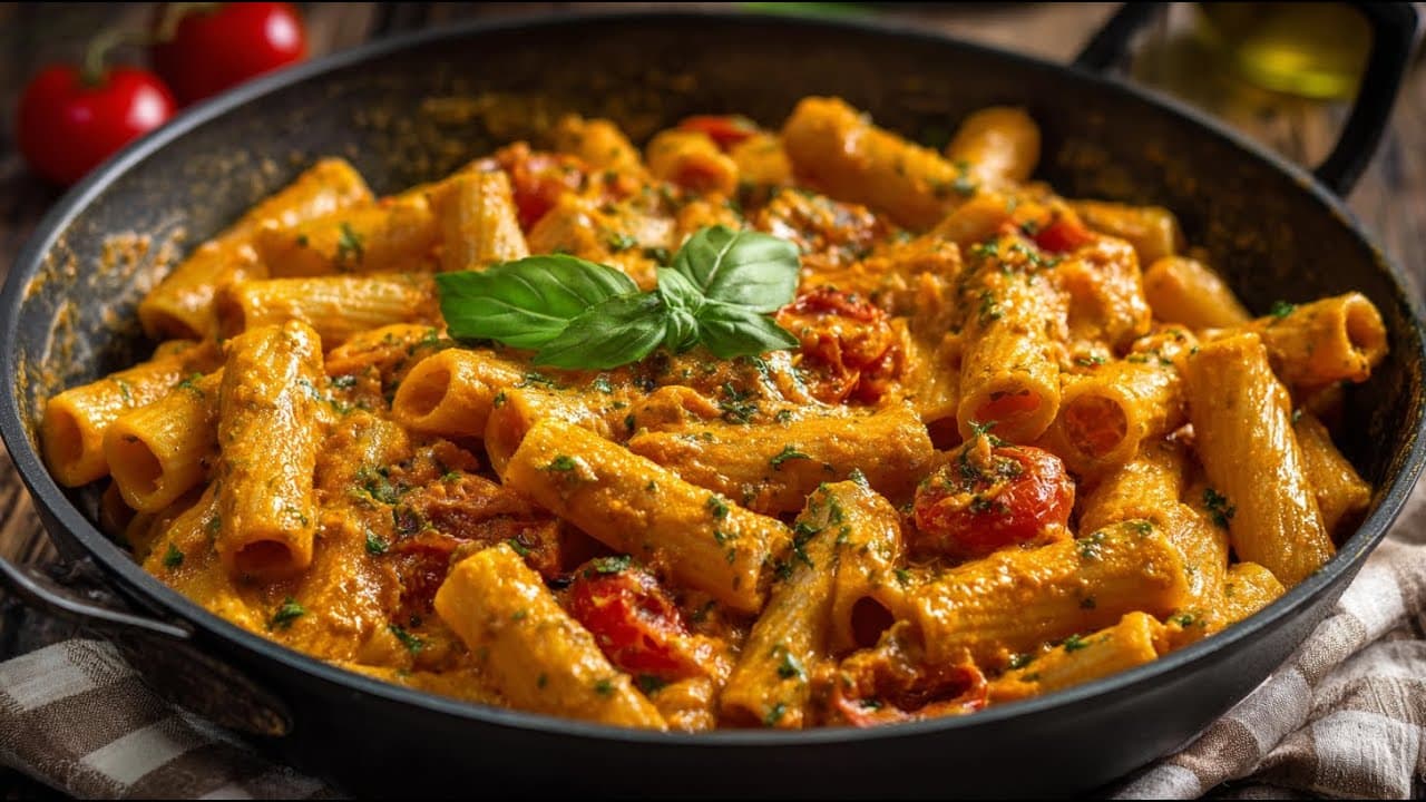 The Famous Portofino Pasta! Restaurant Quality Pasta in 5 Minutes! Easy & Delicious Italian Recipe!