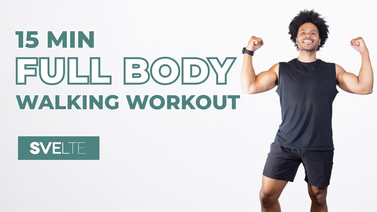 15 Min Full Body Walking Workout | How To Lose Weight Fast | Fat Burning Workouts At Home