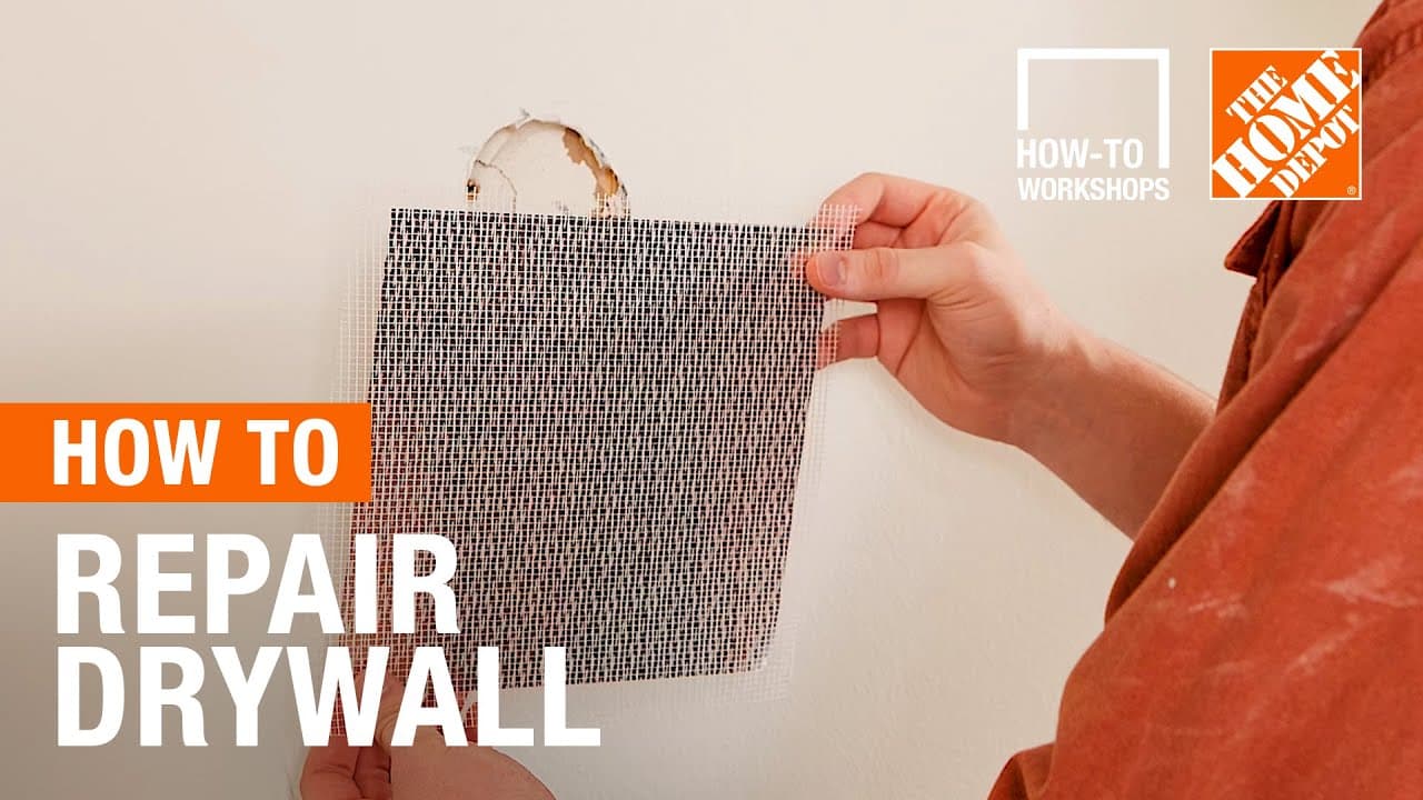 How-To Workshops - How To Repair Drywall | The Home Depot